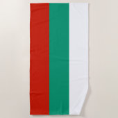 Bulgarien-Flagge Strandtuch (Vorderseite)