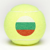 Bulgarien-Flagge Tennisbälle (Vorderseite)
