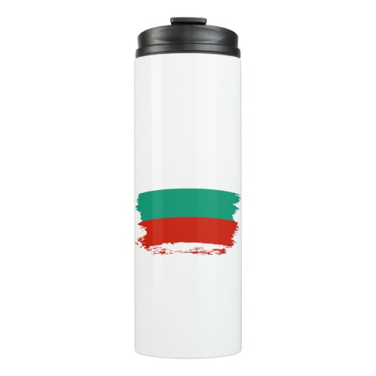 Bulgarien-Flagge Thermosbecher (Vorderseite)