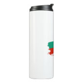 Bulgarien-Flagge Thermosbecher (Nach links gedreht)