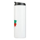 Bulgarien-Flagge Thermosbecher (Nach rechts gedreht)