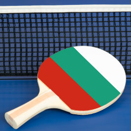 Bulgarien-Flagge Tischtennis Schläger
