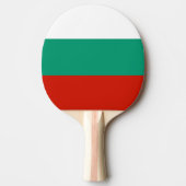 Bulgarien-Flagge Tischtennis Schläger (Vorderseite)