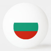 Bulgarien-Flagge Tischtennisball (Vorderseite)