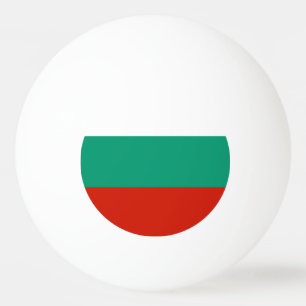 Bulgarien-Flagge Tischtennisball