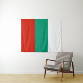 Bulgarien-Flagge Wandteppich (Beispiel (Horizontal))