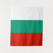 Bulgarien-Flagge Wandteppich (Vorderseite)