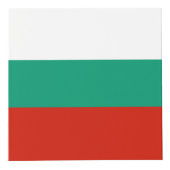 Bulgarien-Flagge Würfel (Vorderseite)
