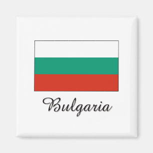 Bulgarien-Flaggen-Entwurf Magnet