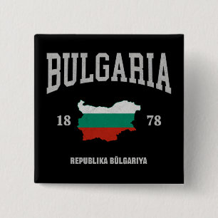 Bulgarien-Flaggenkarte Button