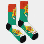 Bulgarien Flaggenpatriotisch, Nachhaltig bulgarisc Socken (Rechts)