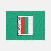 Bulgarien Fleecedecke (Vorderseite (Horizontal))