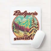 Bulgarien für Snowboard Mousepad (Mit Mouse)
