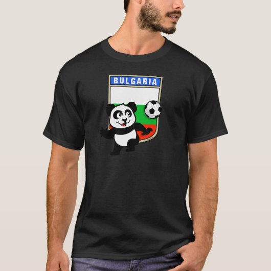 Bulgarien Fußball Panda T-Shirt (Vorderseite)