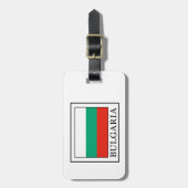 Bulgarien Gepäckanhänger (Vorderseite vertikal)