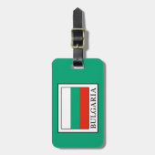Bulgarien Gepäckanhänger (Vorderseite vertikal)