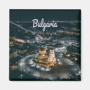 Bulgarien Hauptstadt Sofia Alexander Nevsky Kathed Magnet