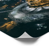 Bulgarien Hauptstadt Sofia Alexander Nevsky Kathed Poster (Ecke)