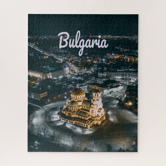 Bulgarien Hauptstadt Sofia Alexander Nevsky Kathed Puzzle (Vertikal)