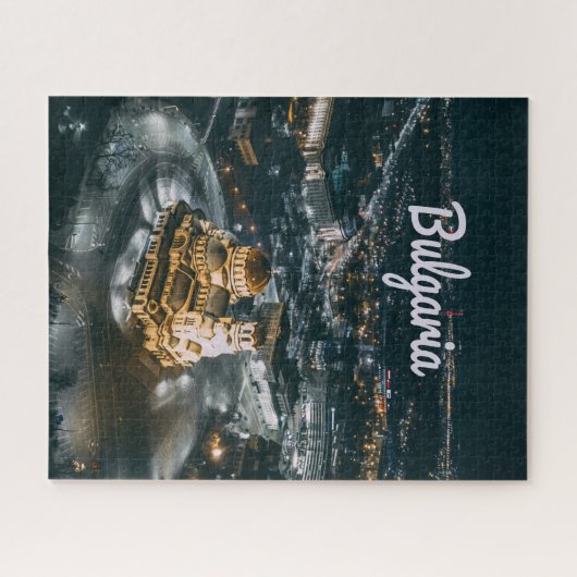 Bulgarien Hauptstadt Sofia Alexander Nevsky Kathed Puzzle (Horizontal)