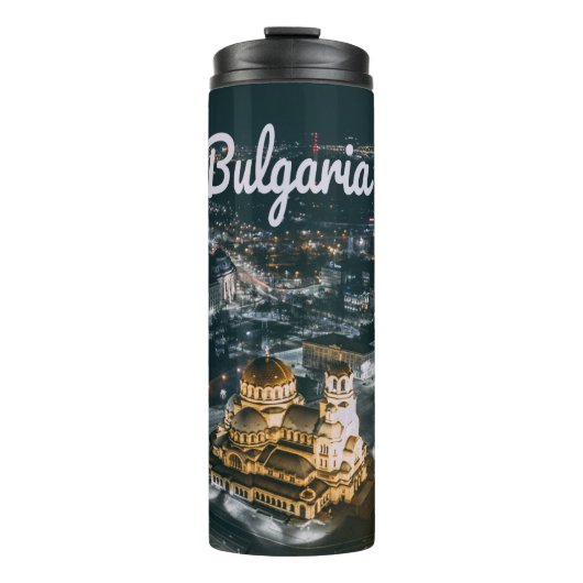Bulgarien Hauptstadt Sofia Alexander Nevsky Kathed Thermosbecher (Vorderseite)