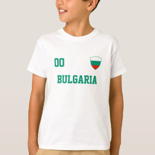 Bulgarien Individuelle Name & Number Football Kids T-Shirt