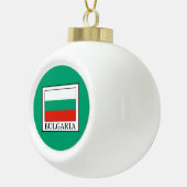 Bulgarien Keramik Kugel-Ornament (Rechts)