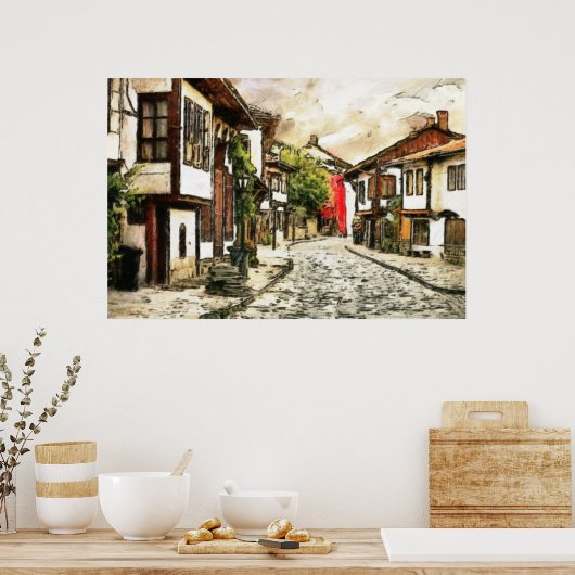 Bulgarien Koprivshtitza Poster (Küche)