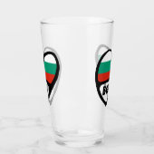 Bulgarien - Ländercode - Flaggenschwerpunkt, BGR Glas (Links)