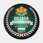 Bulgarien Magnet (Vorne)