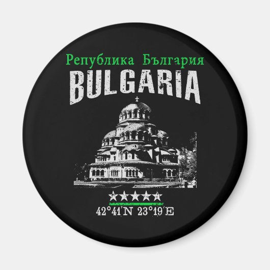 Bulgarien Magnet (Vorne)