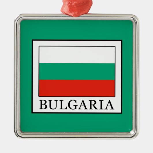 Bulgarien Ornament Aus Metall (Vorne)