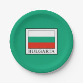 Bulgarien Pappteller (Vorderseite)