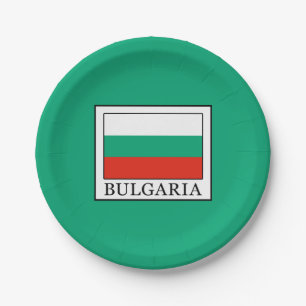Bulgarien Pappteller