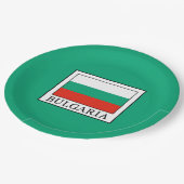 Bulgarien Pappteller (Schrägansicht)
