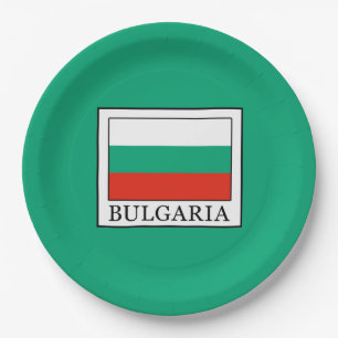 Bulgarien Pappteller