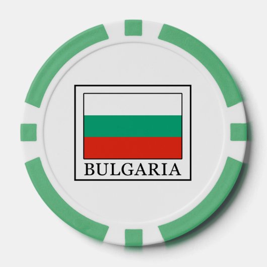 Bulgarien Pokerchips (Vorderseite)