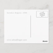 Bulgarien Post Card 3 Postkarte (Rückseite)