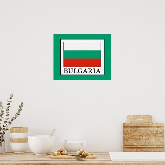 Bulgarien Poster (Küche)