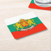 Bulgarien Rechteckiger Pappuntersetzer (angewinkelt)