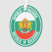 Bulgarien-Runde Ornament (Vorderseite)