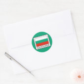 Bulgarien Runder Aufkleber (Umschlag)