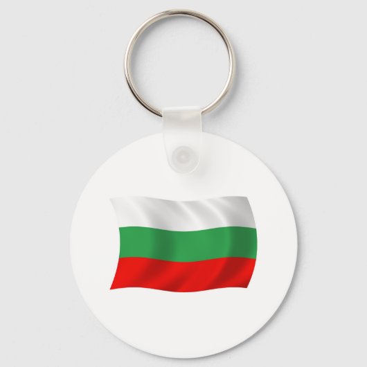 Bulgarien Schlüsselanhänger der Flagge (Vorderseite)