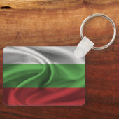 Bulgarien Schlüsselanhänger der Flagge (Vorderseite)