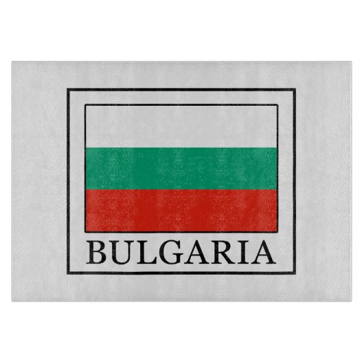 Bulgarien Schneidebrett (Vorderseite)