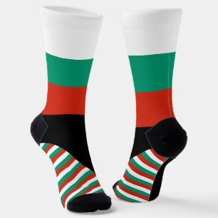 Bulgarien Socken, bulgarische Flaggenfarben / Spor Socken