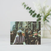 Bulgarien, Sofia-Straße-Szene Postkarte (Stehend Vorderseite)