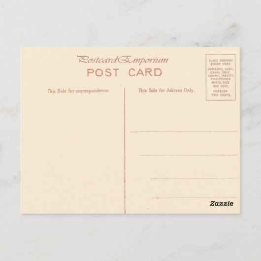 Bulgarien, Sozopol, alte Häuser Postkarte (Rückseite)