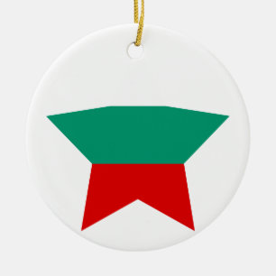 Bulgarien-Stern Keramikornament