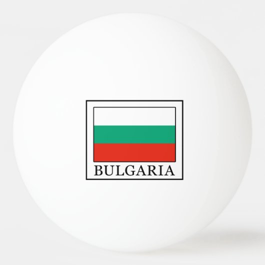 Bulgarien Tischtennisball (Vorderseite)